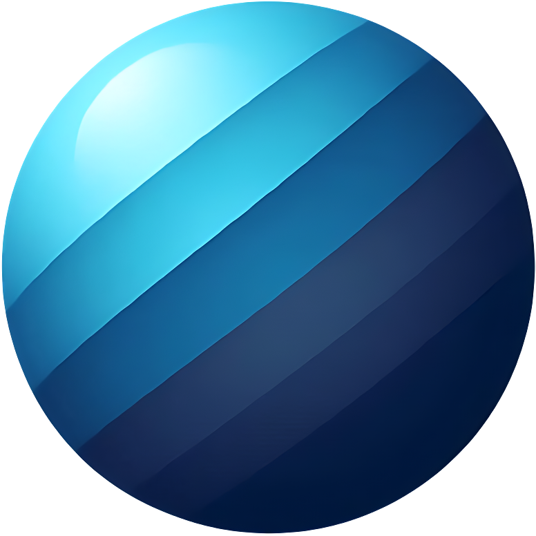 Blue Ball Machine Logo